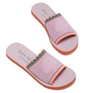 Kate Spade “Festival” sandals in “sweet pea”